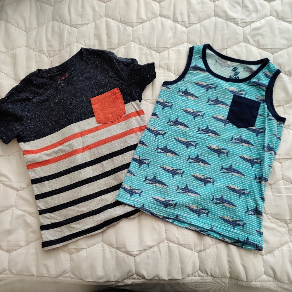 Toddler boy summer spring top size 5T